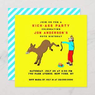 Funny Adult Einladungen zum Geburtstag