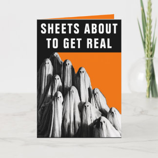 Funny Adult Halloween Karte