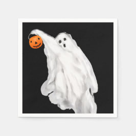 Funny Adult Halloween Unglaublich witzig Ghost Serviette