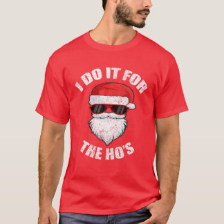 Funny Adult Naughty Christmas Dirty Pajama Ho Pj M T-Shirt