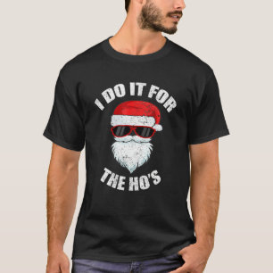 Funny Adult Naughty Christmas Dirty Pajama Ho Pj M T-Shirt