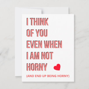 Funny Adult Naughty Valentines Card & Geschenke Feiertagskarte