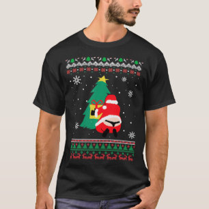 Funny Adult Santa's Whale Schwanz Thongs Ugly Chri T-Shirt