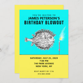 Funny Adult zum Geburtstag Einladung