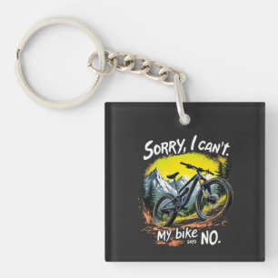 Funny Adventure Cycling Lover Quotes Schlüsselanhänger