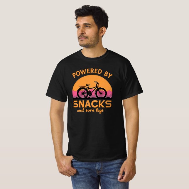 Funny Adventure Cycling Zitat für Riders Lover T-Shirt (Vorne ganz)