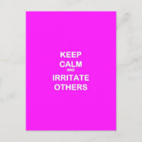 FUNNY ADVICE BEHALTE CALM IRRITATE ANDERE LAUGHS W