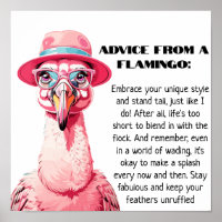 Funny Advice von A Flamingo