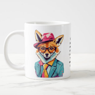 Funny Advisor from a Fox Jumbo-Tasse