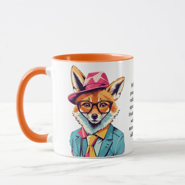 Funny Advisor from a Fox Tasse (Links)