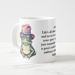 Funny Advisor from a Frog Jumbo-Tasse