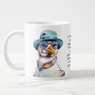 Funny Advisor from a Seagull Jumbo-Tasse