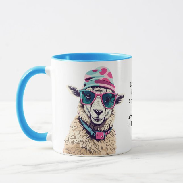 Funny Advisor from a Sheep Tasse (Links)