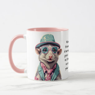Funny Advisor from an Opossum Tasse