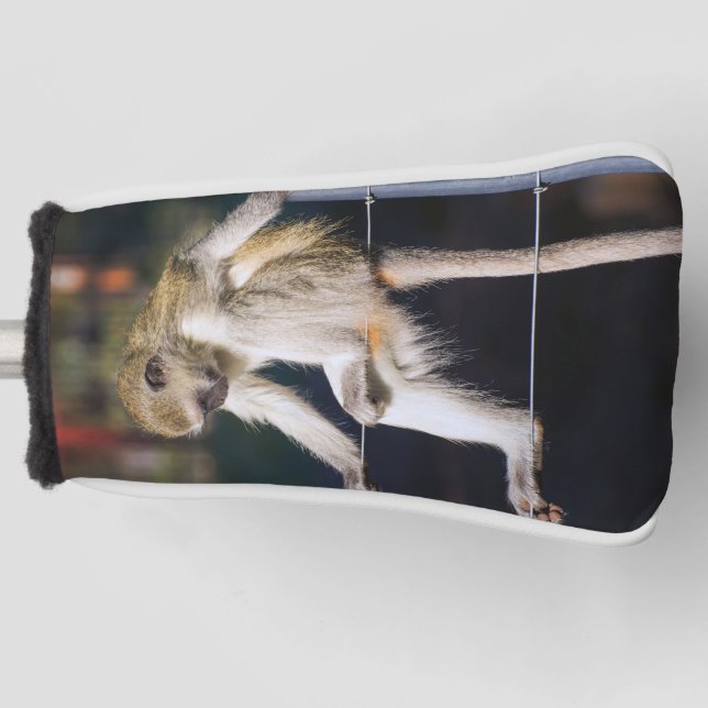 Funny Affe Golf Headcover (Vorderseite)