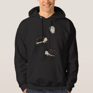 Funny African Bellied Igel Kostüm Niedlich Hedgeh Hoodie