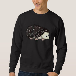 Funny African Bellied Igel Kostüm Niedlich Hedgeh Sweatshirt
