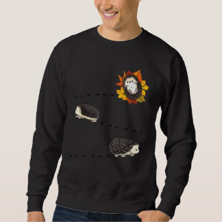 Funny African Bellied Igel Kostüm Niedlich Hedgeh Sweatshirt