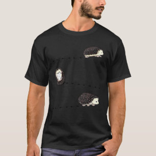 Funny African Bellied Igel Kostüm Niedlich Hedgeh T-Shirt