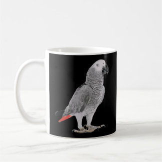 Funny African Gray Parrot Bird Hoodie Mens Kaffeetasse