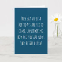 Funny Age Geburtstag