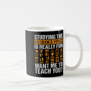 Funny Ägyptologe Zitat Antikes Ägypten Lover Sayin Kaffeetasse