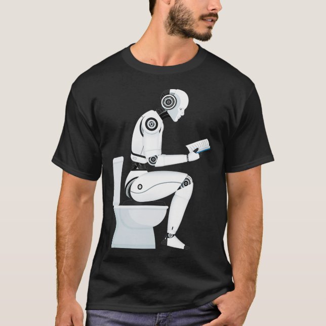 Funny AI Artificial Intelligence Machine Learning  T-Shirt (Vorderseite)