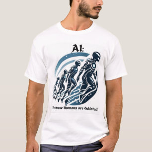 Funny AI: Weil Menschen veralteter T - Shirt sind