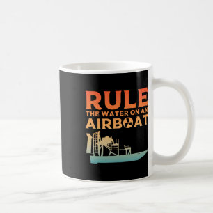 Funny Airboat Art for Men Women Boat Captain Boati Kaffeetasse