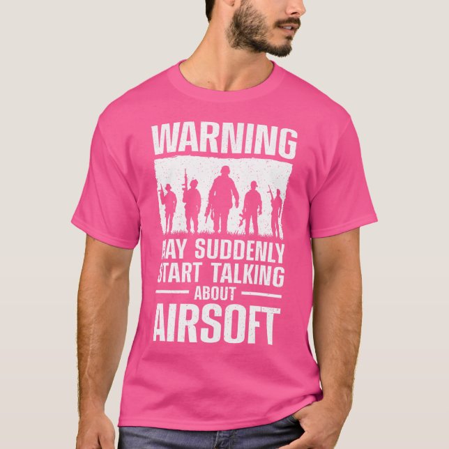 Funny Airsoft Art for Men Women Tacsoft G T-Shirt (Vorderseite)