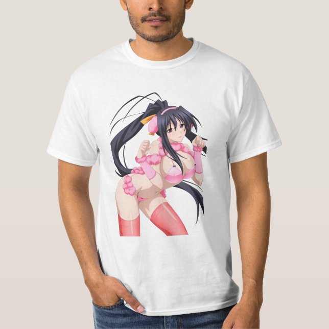 Funny Akeno Himejima Dxd T-Shirt (Vorderseite)