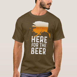 Funny Alaska hier für den Bierbrauer T-Shirt