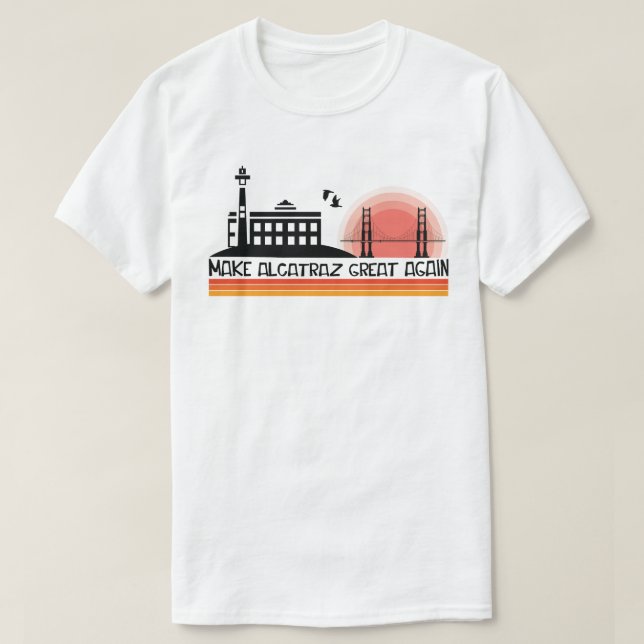 Funny! Alcatraz wieder großartig SF Rock ALCATRAZ T-Shirt (Design vorne)