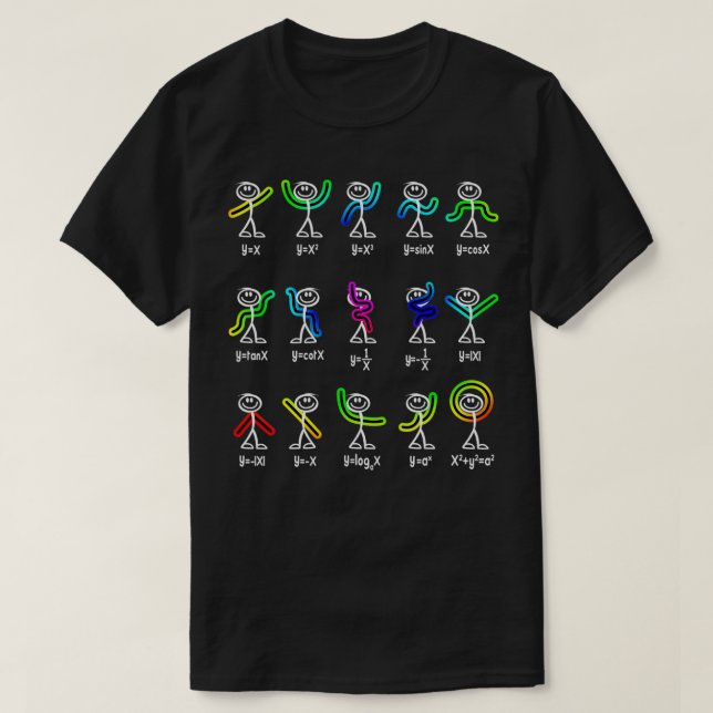 Funny Algebra Dance Funktion Mathematiker Geek Ner T-Shirt (Design vorne)