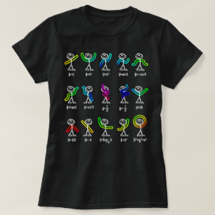 Funny Algebra Dance Funktion Mathematiker Geek T-Shirt