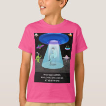 Funny Alien Abduction Phone Distraction Sci-Fi