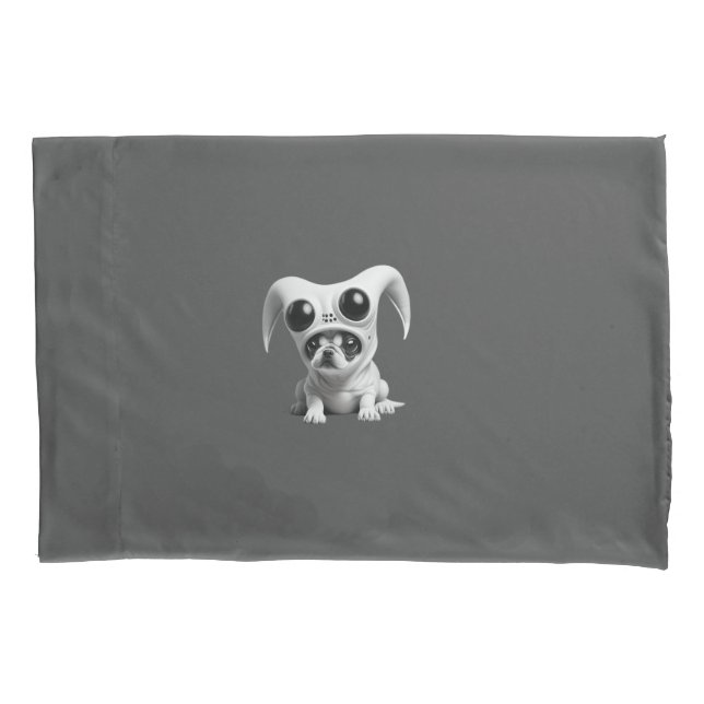 Funny Alien dog Kissenbezug (Vorderseite)