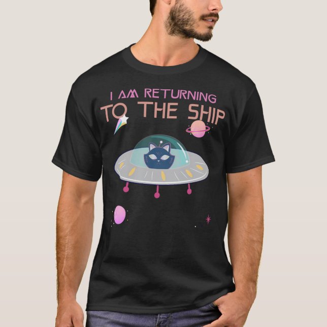 Funny Alien T-Shirt (Vorderseite)