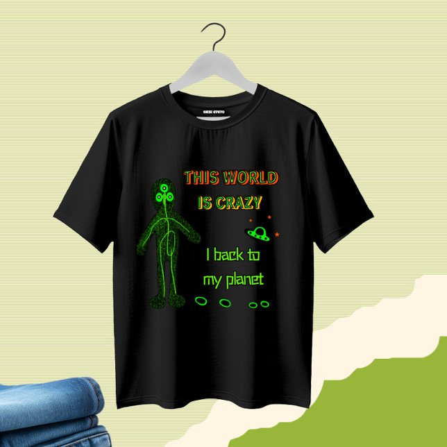 Funny Alien T-Shirt (Von Creator hochgeladen)