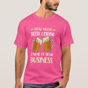 Funny alkoholische Witze Beer Toss Alkohol Drink D T-Shirt