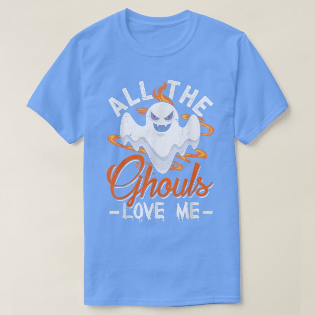 Funny alle Ghouls Liebe Ich Halloween T-Shirt für  (Design vorne)