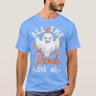 Funny alle Ghouls Liebe Ich Halloween T-Shirt für 