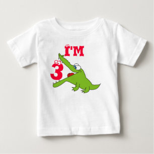 Funny Alligator 3. Geburtstag T Shirt, Shirts