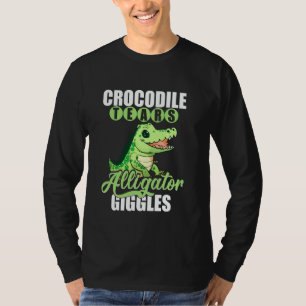 Funny Alligator Lover Crocodile Gator Cartoon Wome T-Shirt
