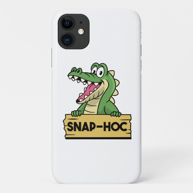 Funny Alligator Lover und Zookeeper Crocodile Case-Mate iPhone Hülle (Rückseite)