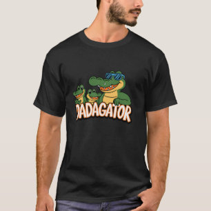 Funny Alligator Vater Gator Father Design für Vate T-Shirt
