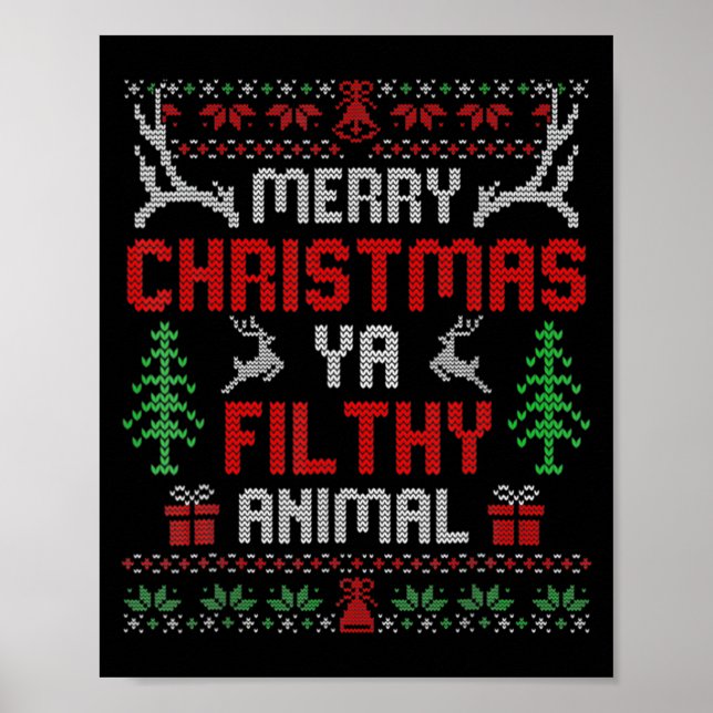 Funny Alone At Home Movies Merry Christmas You Fil Poster (Vorne)