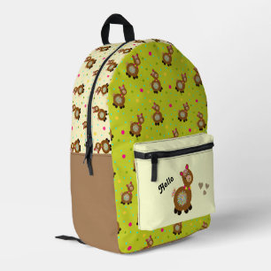 Funny Alpaca bedruckte Rucksack