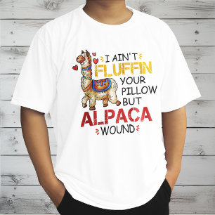 Funny Alpaca Wound Llama Krankenpfleger Geschenke T-Shirt
