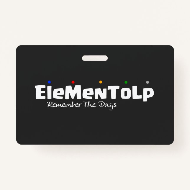 Funny Alphabet Redewendungen Ausweis (Vorderseite)